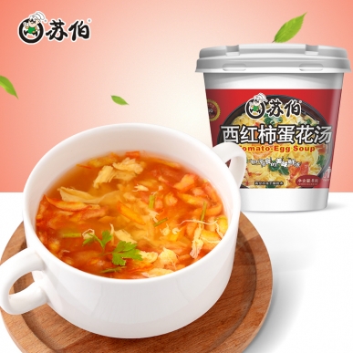 福建西紅柿蛋花湯8g杯裝速食湯